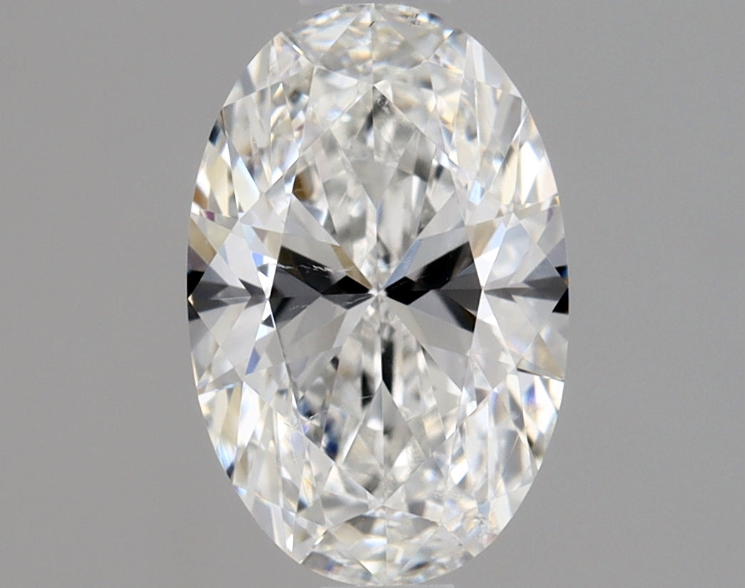 Lab-Grown 1.00 Carat Oval Shape Diamond color F Clarity SI1 With GIA Certificate, precious stones, engagement diamonds