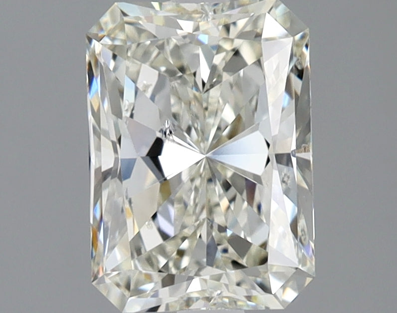 Lab-Grown 1.83 Carat Radiant Cut Diamond color J Clarity SI2 With GIA Certificate, precious stones, engagement diamonds
