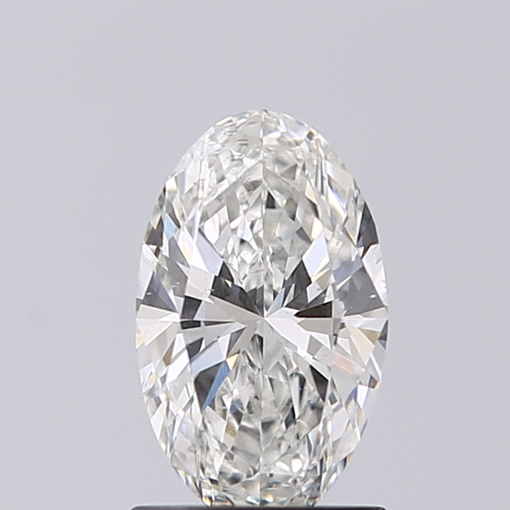 Lab-Grown 1.00 Carat Oval Shape Diamond color F Clarity SI1 With GIA Certificate, precious stones, engagement diamonds