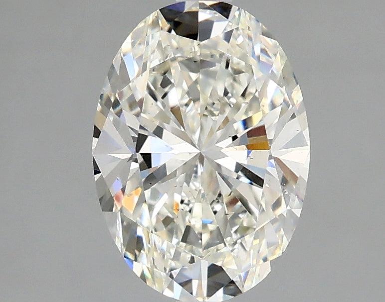 Lab-Grown 1.70 Carat Oval Shape Diamond color I Clarity SI1 With GIA Certificate, precious stones, engagement diamonds