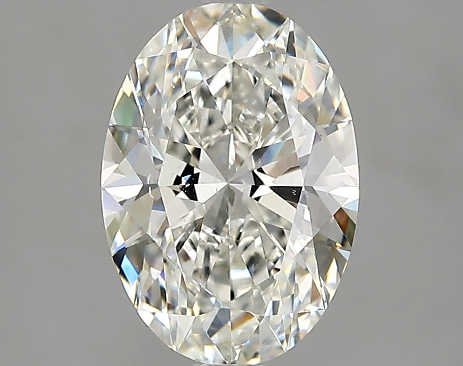 Lab-Grown 2.00 Carat Oval Shape Diamond color I Clarity VS2 With GIA Certificate, precious stones, engagement diamonds