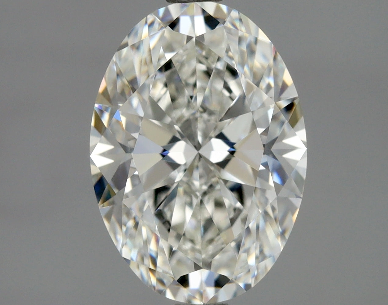 Lab-Grown 2.01 Carat Oval Shape Diamond color G Clarity VS1 With GIA Certificate, precious stones, engagement diamonds