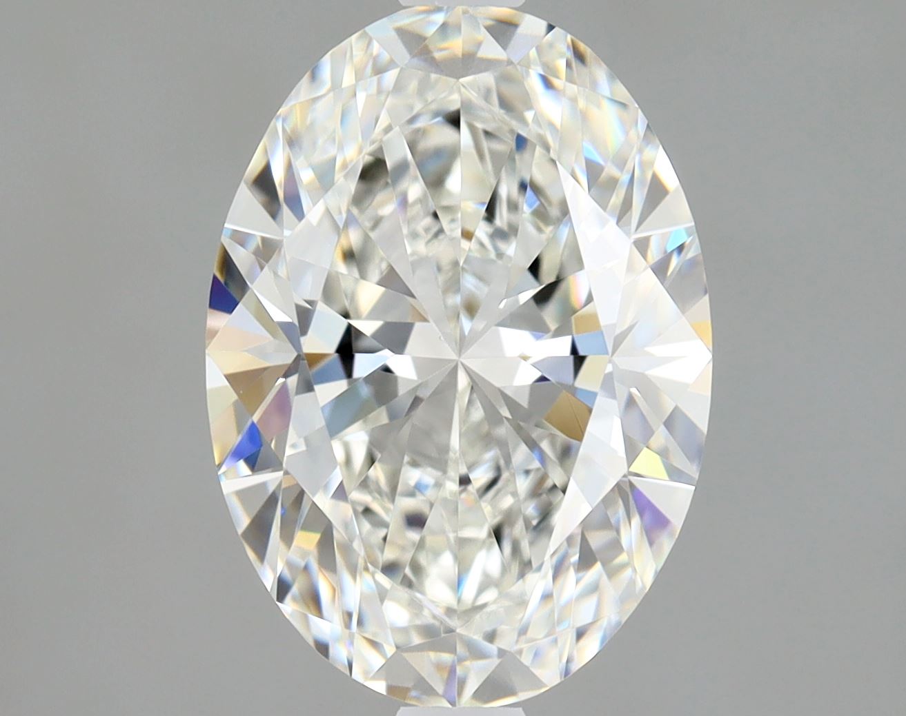 Lab-Grown 2.01 Carat Oval Shape Diamond color H Clarity VS1 With GIA Certificate, precious stones, engagement diamonds
