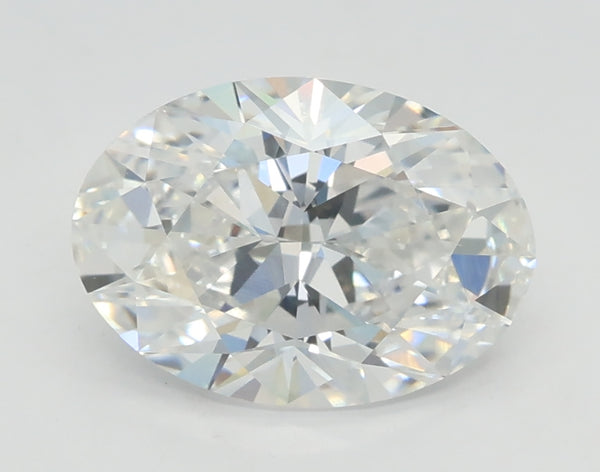 Lab-Grown 1.72 Carat Oval Shape Diamond color E Clarity VVS2, precious stones, engagement diamonds
