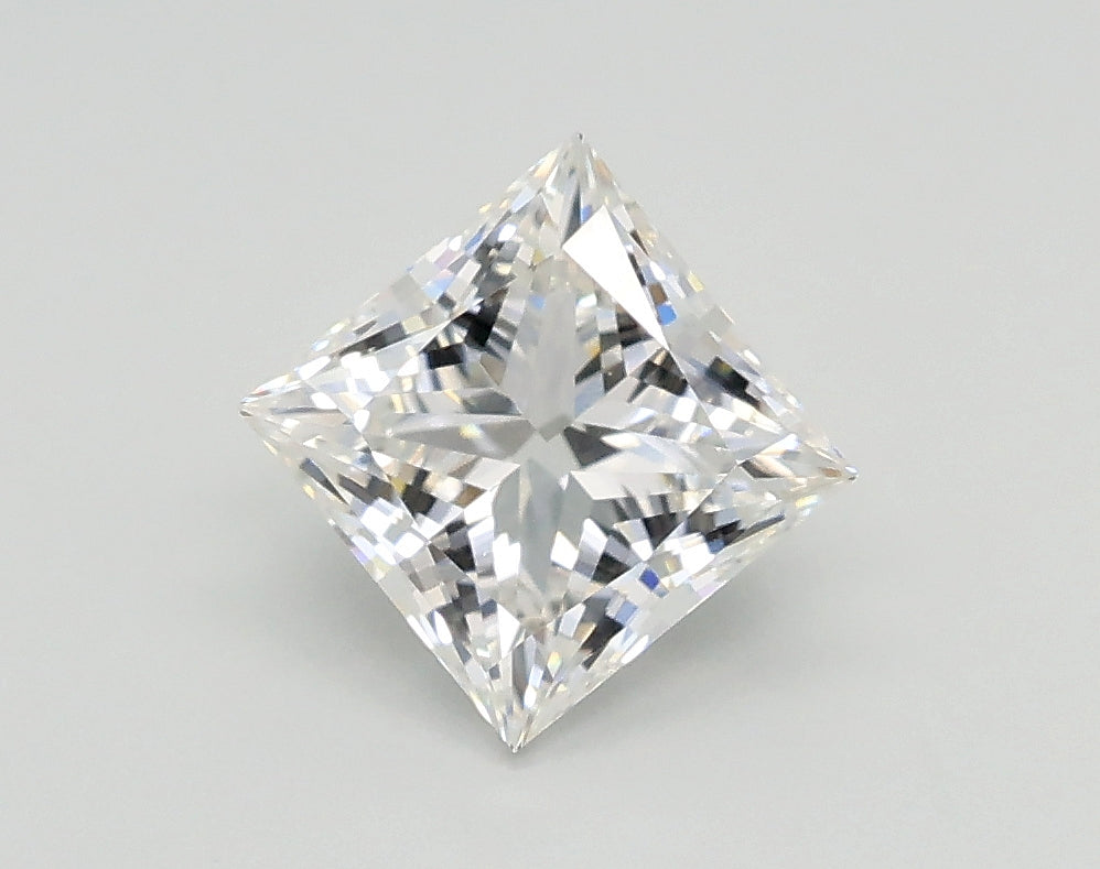 Lab-Grown 1.01 Carat Princess Cut Diamond color E Clarity VS1, precious stones, engagement diamonds