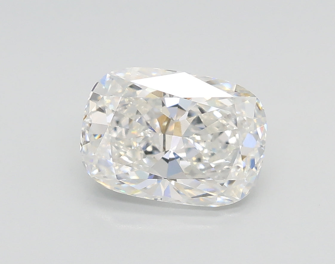 Lab-Grown 1.01 Carat Cushion Modified Brilliant Cut Diamond color E Clarity VVS2 With GIA Certificate, precious stones, engagement diamonds