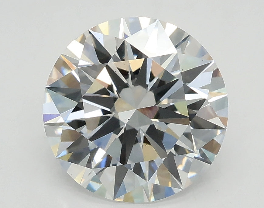Lab-Grown 2.02 Carat Round Brilliant Diamond color E Clarity VS2 With GIA Certificate, precious stones, engagement diamonds
