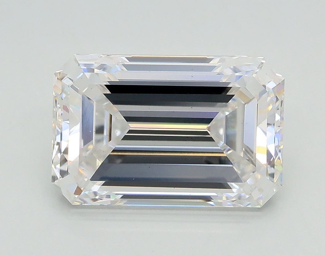 Lab-Grown 3.02 Carat Emerald Cut Diamond color E Clarity VS2, precious stones, engagement diamonds
