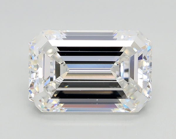 Lab-Grown 4.02 Carat Emerald Cut Diamond color E Clarity VS2, precious stones, engagement diamonds