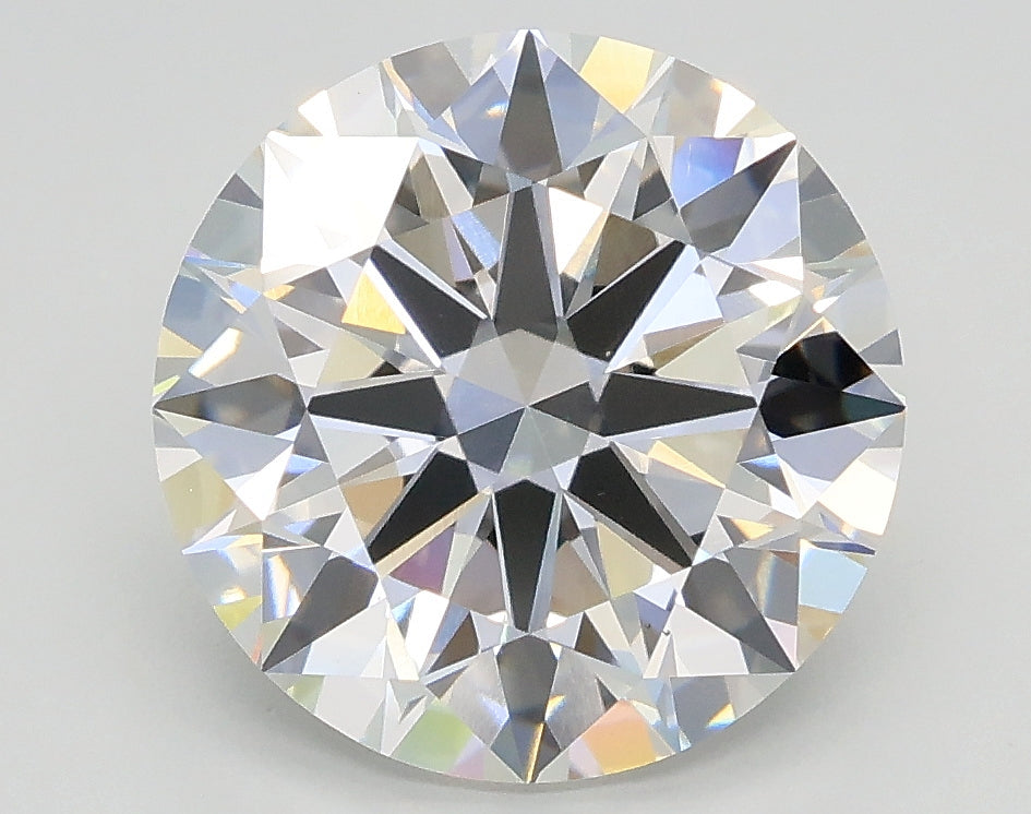 Lab-Grown 3.06 Carat Round Brilliant Diamond color F Clarity VS1, precious stones, engagement diamonds