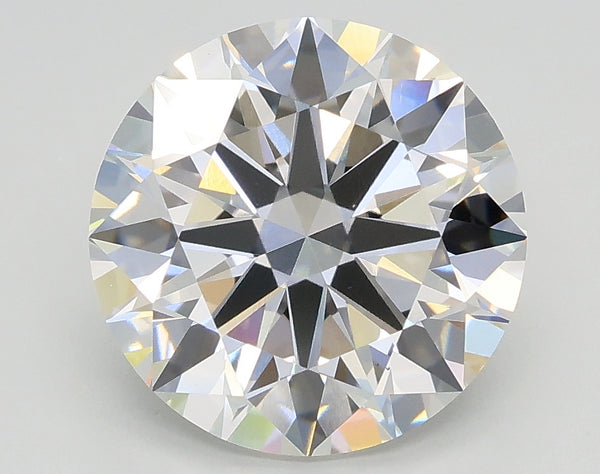 Lab-Grown 3.06 Carat Round Brilliant Diamond color F Clarity VS1, precious stones, engagement diamonds