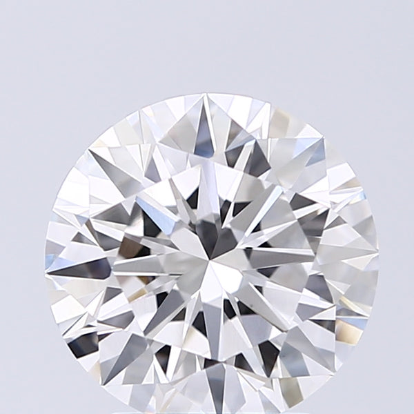 Lab-Grown 2.30 Carat Round Brilliant Diamond color E Clarity VS1, precious stones, engagement diamonds