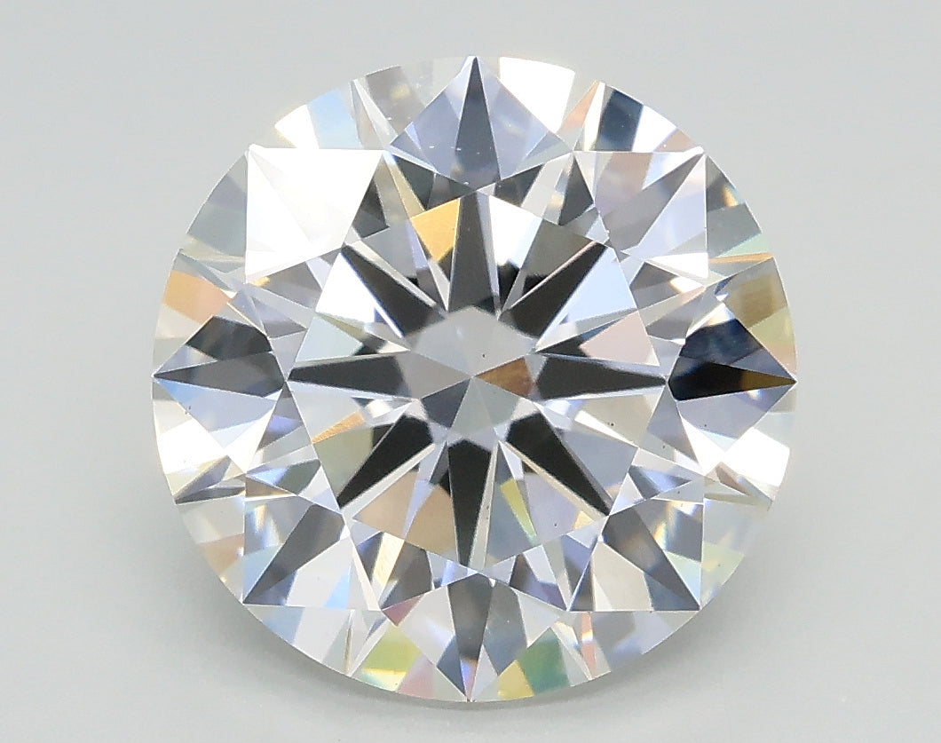 Lab-Grown 3.54 Carat Round Brilliant Diamond color F Clarity VS1, precious stones, engagement diamonds