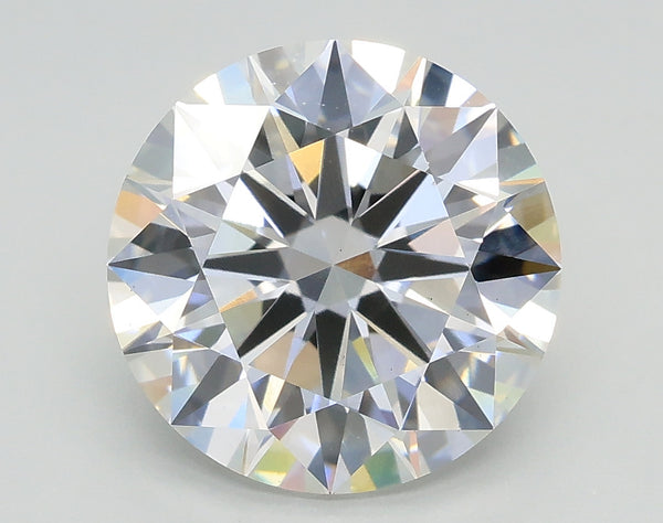 Lab-Grown 3.54 Carat Round Brilliant Diamond color F Clarity VS1, precious stones, engagement diamonds