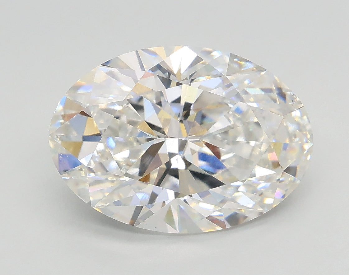 Lab-Grown 3.02 Carat Oval Shape Diamond color F Clarity VS2, precious stones, engagement diamonds