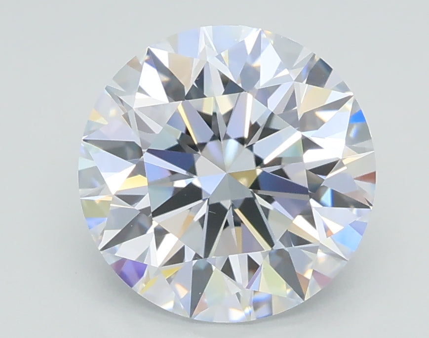 Lab-Grown 2.05 Carat Round Brilliant Diamond color E Clarity VS1 With GIA Certificate, precious stones, engagement diamonds