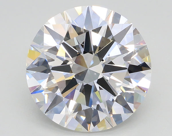 Lab-Grown 3.51 Carat Round Brilliant Diamond color E Clarity VS1, precious stones, engagement diamonds