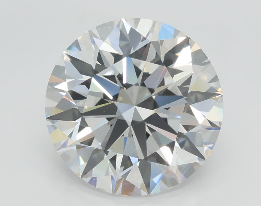 Lab-Grown 3.01 Carat Round Brilliant Diamond color D Clarity VS2 With GIA Certificate, precious stones, engagement diamonds