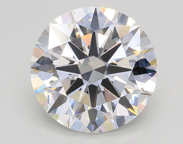 Lab-Grown 3.01 Carat Round Brilliant Diamond color E Clarity VS1, precious stones, engagement diamonds