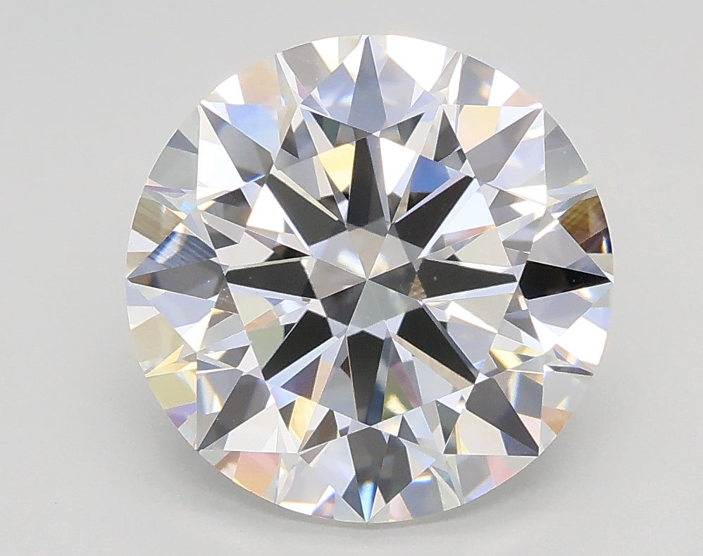 Lab-Grown 3.03 Carat Round Brilliant Diamond color E Clarity VVS2, precious stones, engagement diamonds