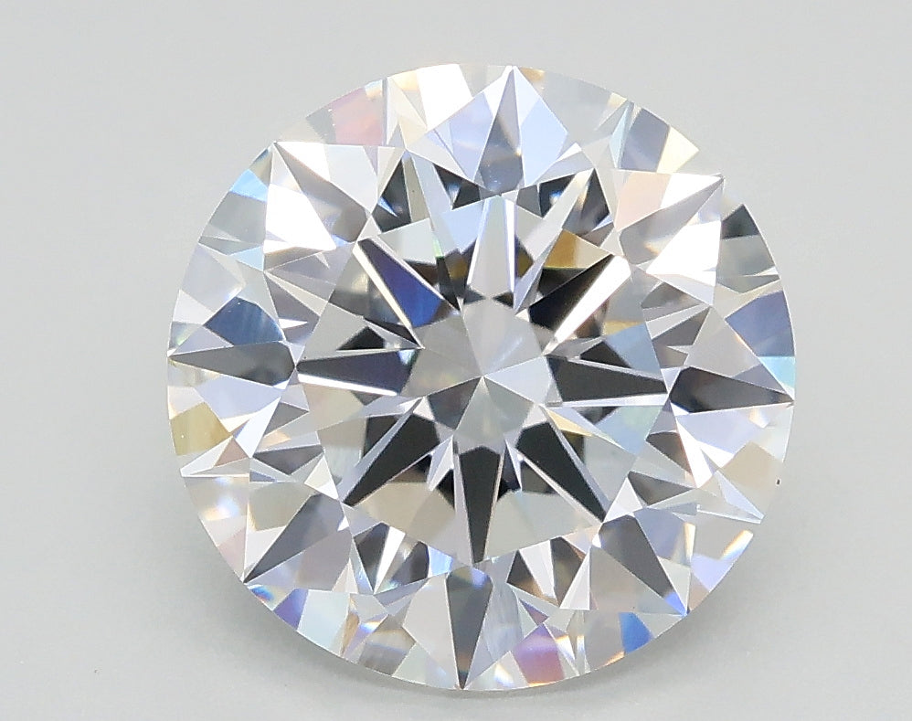 Lab-Grown 3.01 Carat Round Brilliant Diamond color E Clarity VS1 With GIA Certificate, precious stones, engagement diamonds