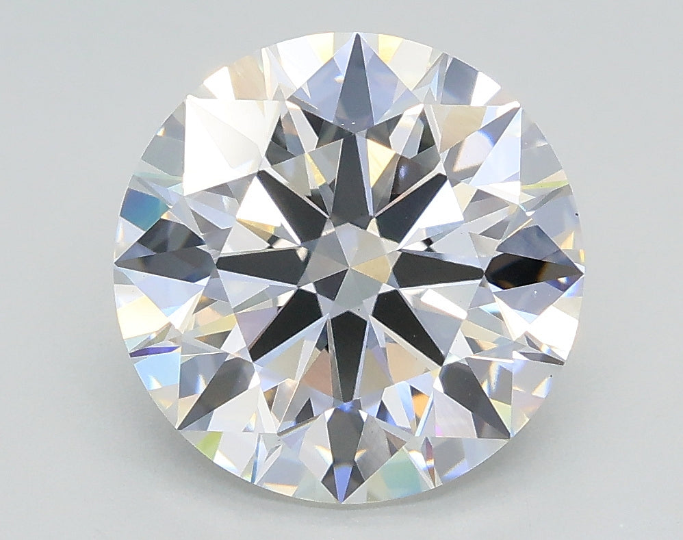 Lab-Grown 3.04 Carat Round Brilliant Diamond color E Clarity VS1, precious stones, engagement diamonds