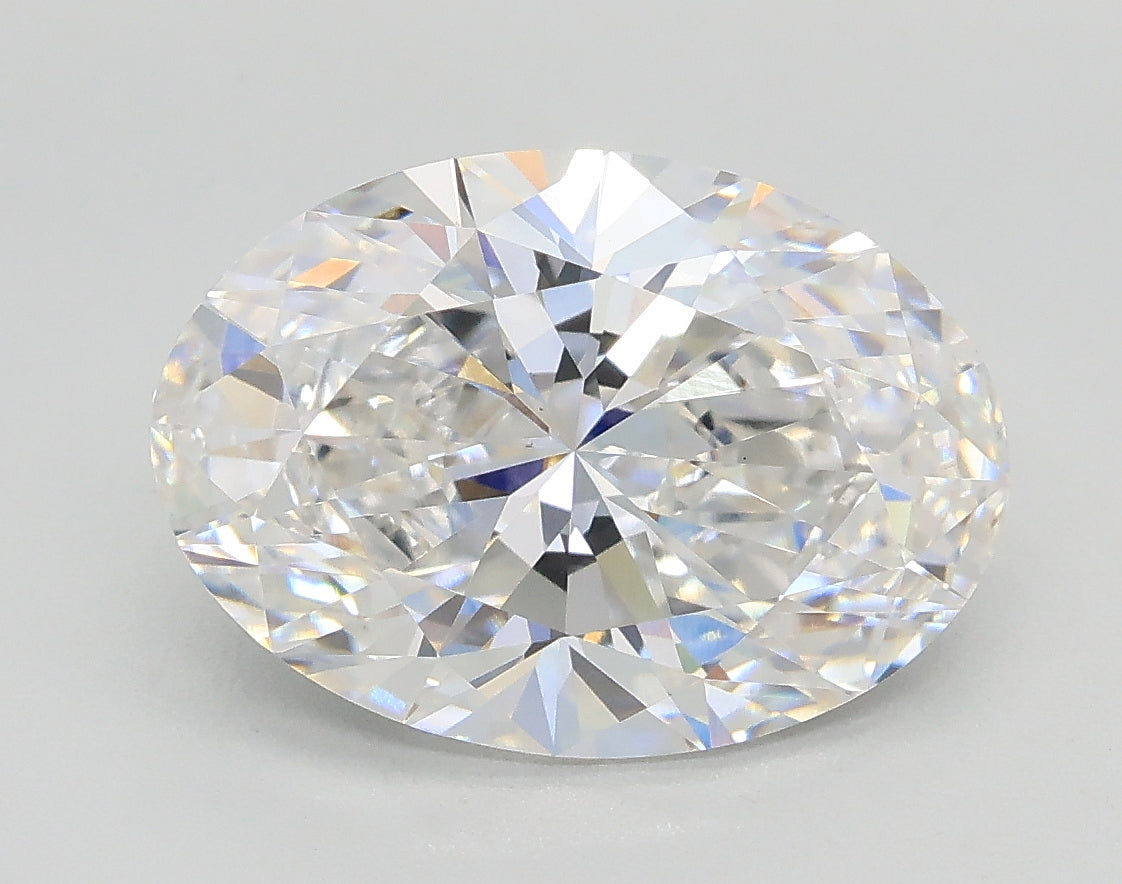 Lab-Grown 3.01 Carat Oval Shape Diamond color E Clarity VS1 With GIA Certificate, precious stones, engagement diamonds