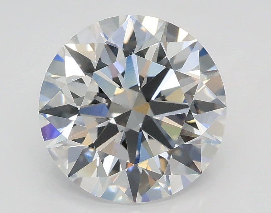 Lab-Grown 2.02 Carat Round Brilliant Diamond color E Clarity VVS2 With GIA Certificate, precious stones, engagement diamonds