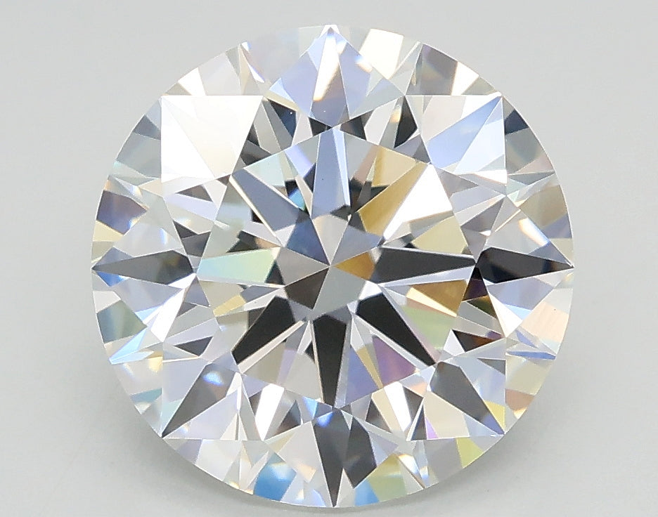 Lab-Grown 3.05 Carat Round Brilliant Diamond color F Clarity VVS2, precious stones, engagement diamonds