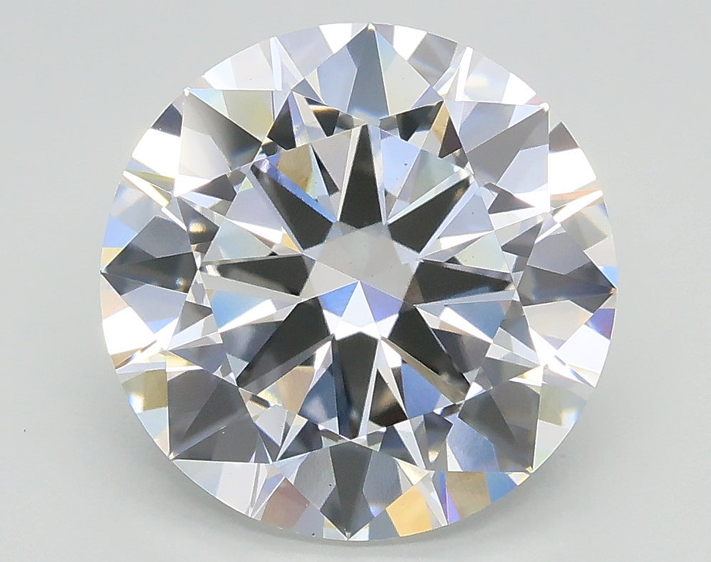 Lab-Grown 3.01 Carat Round Brilliant Diamond color E Clarity VS1, precious stones, engagement diamonds