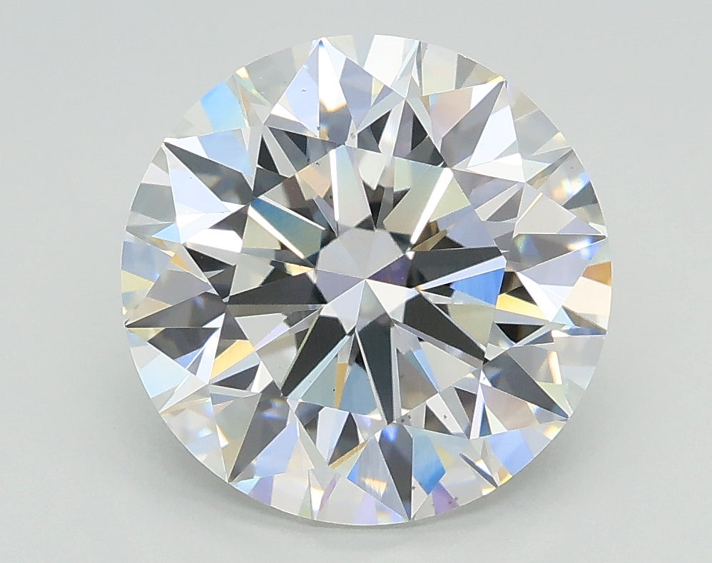 Lab-Grown 3.03 Carat Round Brilliant Diamond color E Clarity VS2 With GIA Certificate, precious stones, engagement diamonds