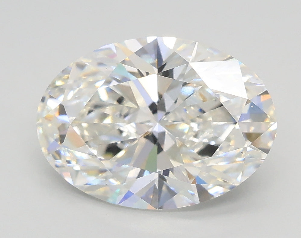 Lab-Grown 2.53 Carat Oval Shape Diamond color F Clarity VS1, precious stones, engagement diamonds