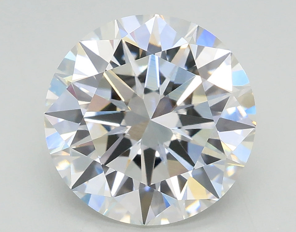 Lab-Grown 3.02 Carat Round Brilliant Diamond color F Clarity VS1, precious stones, engagement diamonds