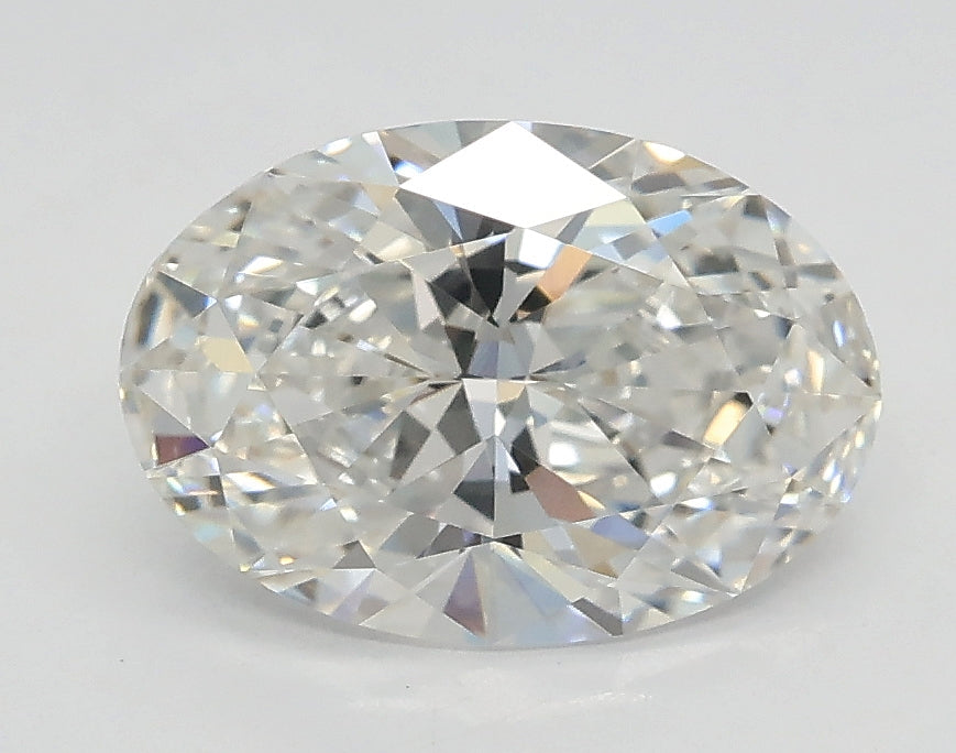 Lab-Grown 1.55 Carat Oval Shape Diamond color F Clarity VVS1 With GIA Certificate, precious stones, engagement diamonds
