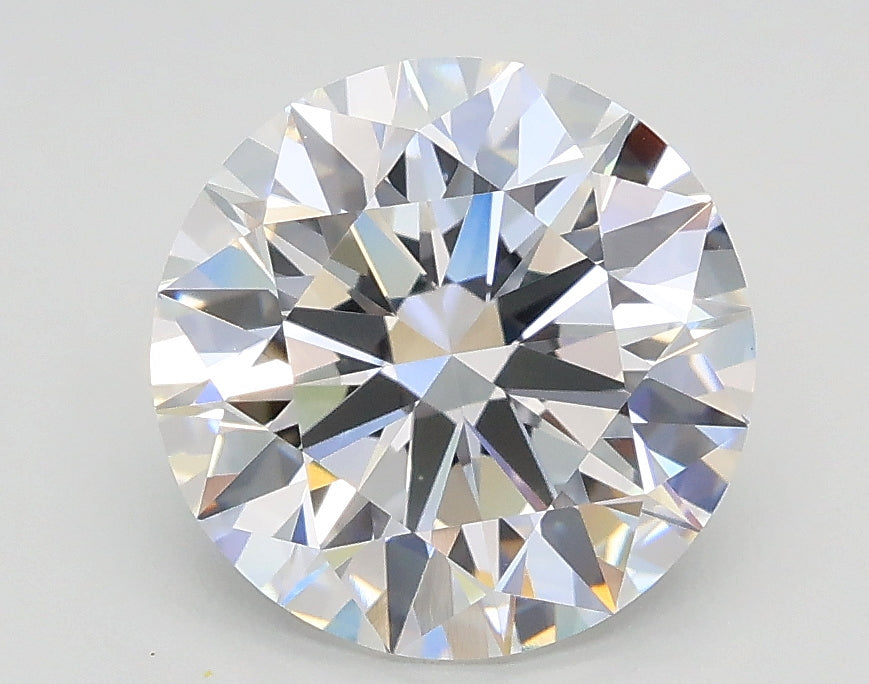 Lab-Grown 2.03 Carat Round Brilliant Diamond color E Clarity VVS2 With GIA Certificate, precious stones, engagement diamonds