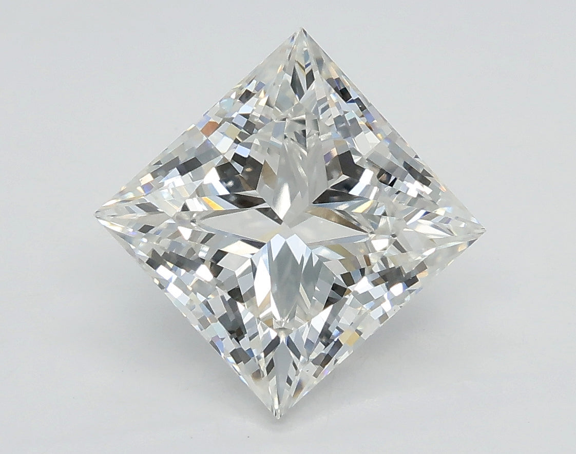 Lab-Grown 2.01 Carat Princess Cut Diamond color F Clarity VS1 With GIA Certificate, precious stones, engagement diamonds