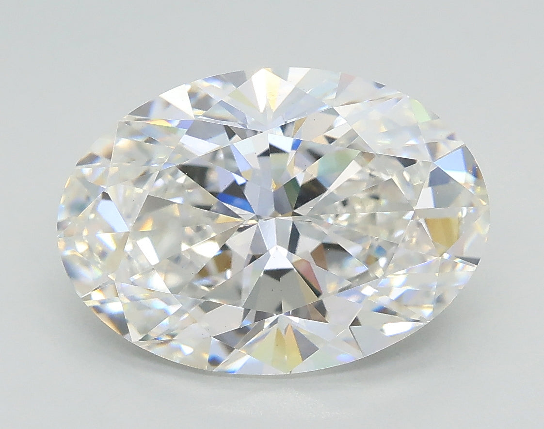 Lab-Grown 3.01 Carat Oval Shape Diamond color F Clarity VS2, precious stones, engagement diamonds