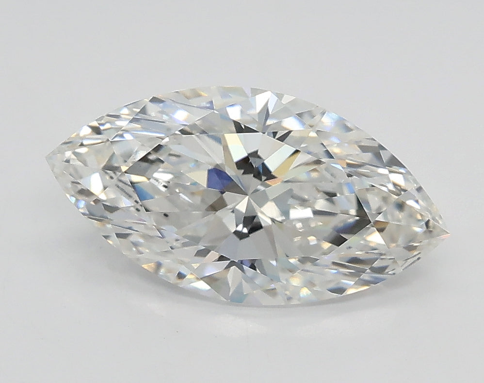 Lab-Grown 1.50 Carat Marquis Shape Diamond color E Clarity VVS2, precious stones, engagement diamonds