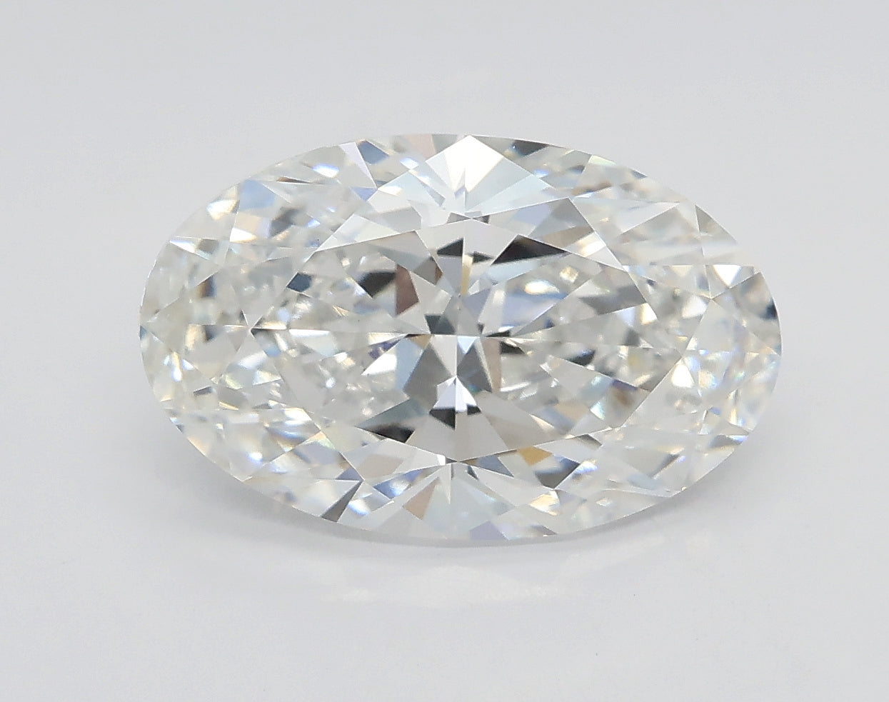 Lab-Grown 3.01 Carat Oval Shape Diamond color E Clarity VS1 With GIA Certificate, precious stones, engagement diamonds