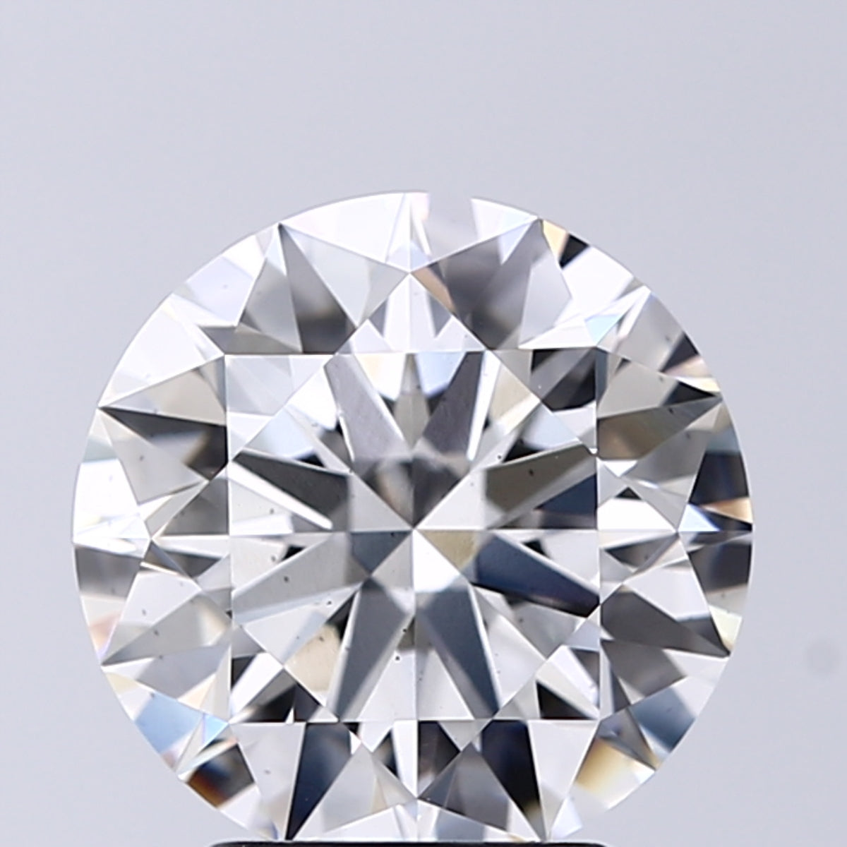 Lab-Grown 2.52 Carat Round Brilliant Diamond color F Clarity VS2 With GIA Certificate, precious stones, engagement diamonds