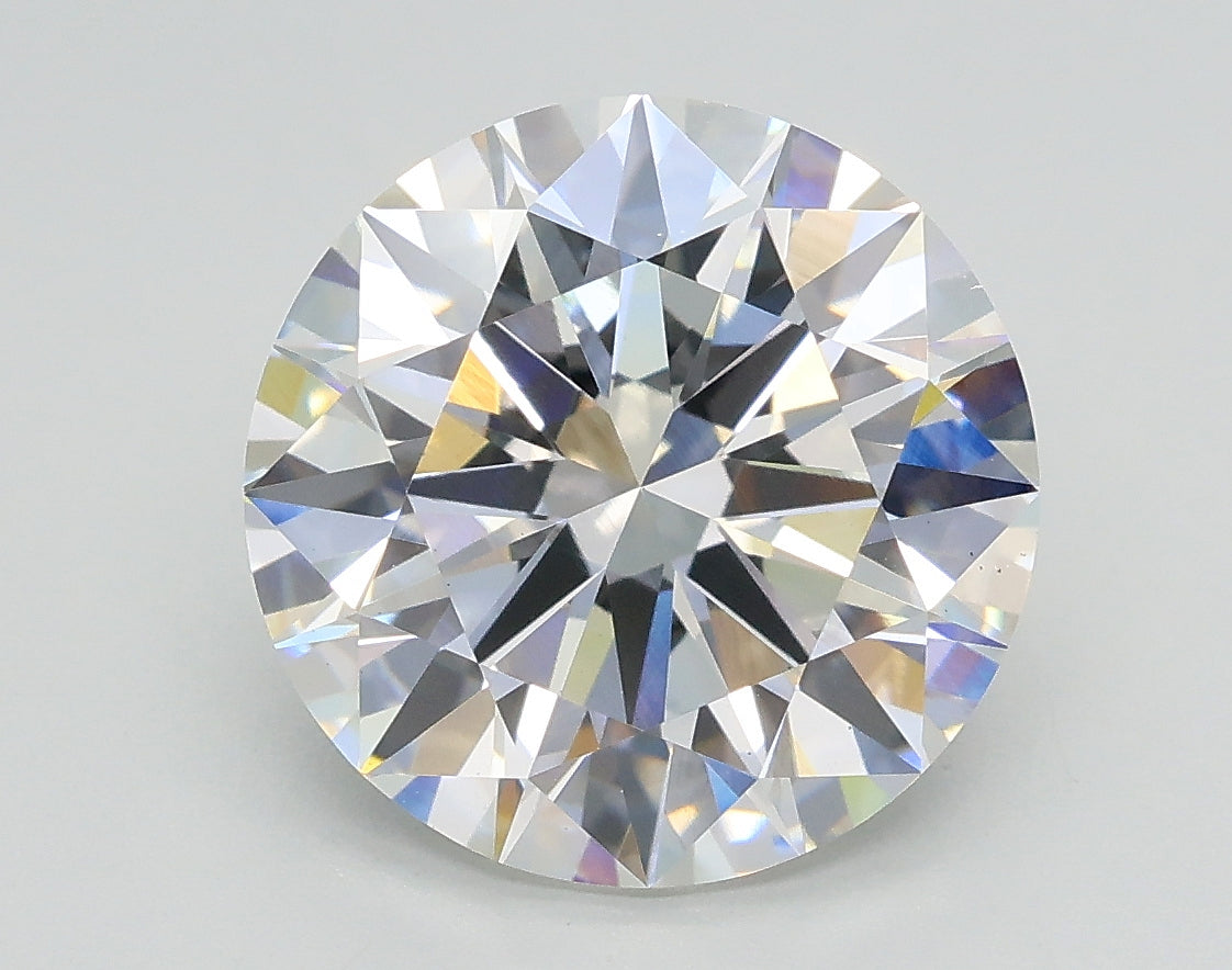 Lab-Grown 3.52 Carat Round Brilliant Diamond color F Clarity VS1, precious stones, engagement diamonds