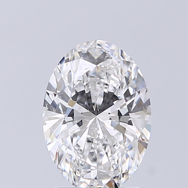 Lab-Grown 1.70 Carat Oval Shape Diamond color D Clarity SI1 With GIA Certificate, precious stones, engagement diamonds
