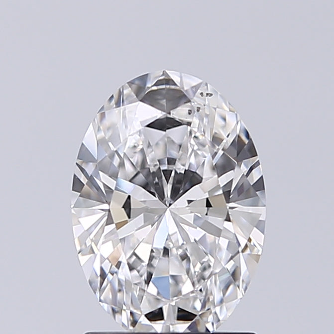 Lab-Grown 1.20 Carat Oval Shape Diamond color D Clarity SI1 With GIA Certificate, precious stones, engagement diamonds