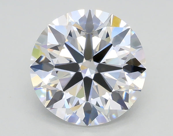 Lab-Grown 2.46 Carat Round Brilliant Diamond color D Clarity VS1, precious stones, engagement diamonds