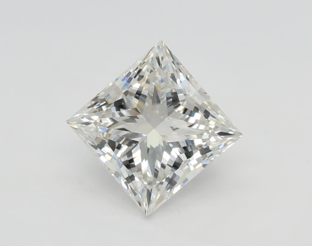 Lab-Grown 1.21 Carat Princess Cut Diamond color F Clarity VVS2, precious stones, engagement diamonds