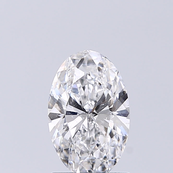 Lab-Grown 1.02 Carat Oval Shape Diamond color D Clarity SI2 With GIA Certificate, precious stones, engagement diamonds