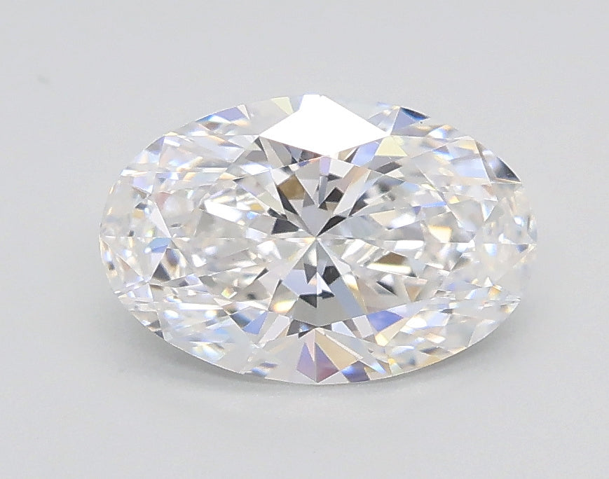 Lab-Grown 1.30 Carat Oval Shape Diamond color E Clarity VVS2, precious stones, engagement diamonds