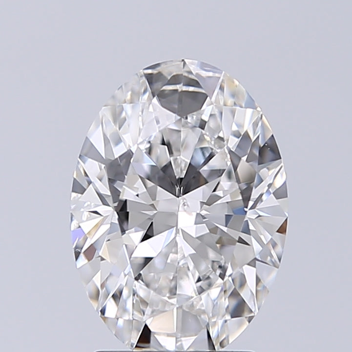 Lab-Grown 2.02 Carat Oval Shape Diamond color E Clarity SI2 With GIA Certificate, precious stones, engagement diamonds