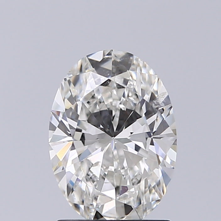 Lab-Grown 1.20 Carat Oval Shape Diamond color G Clarity SI2 With GIA Certificate, precious stones, engagement diamonds