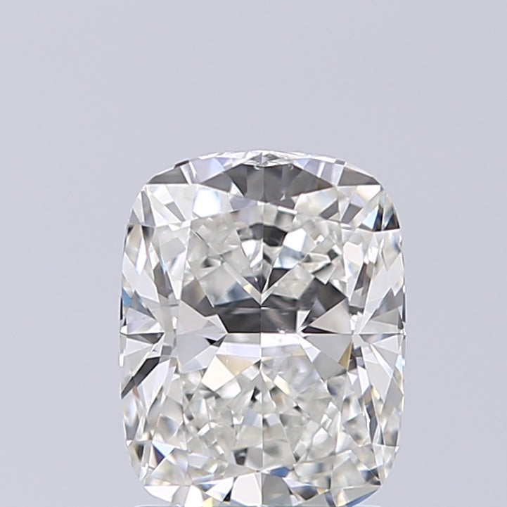 Lab-Grown 1.52 Carat Cushion Modified Brilliant Cut Diamond color H Clarity SI2 With GIA Certificate, precious stones, engagement diamonds